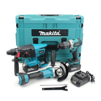 Набір інструменту Makita 36V 3 в 1 Перфоратор, Шуруповерт, Болгарка для будівельних та монтажних робіт